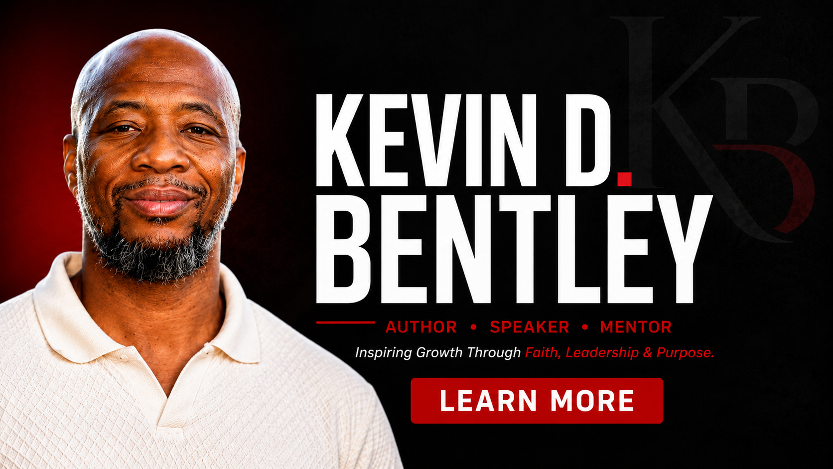Kevin D. Bentley homepage banner